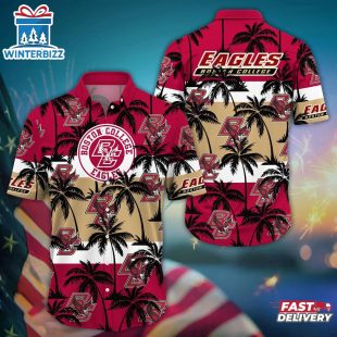 Boston College Eagles Summer Aloha Hawaiian Shirt Gift For Fans