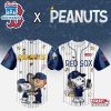 Boston Red Sox MLB x Peanuts Baseball Jersey Shirt