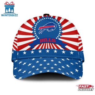 Buffalo Bills Sport US Flag Pattern Independence Day Classic Cap