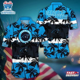 Carolina Panthers Summer Aloha Hawaiian Shirt Gift For Fans