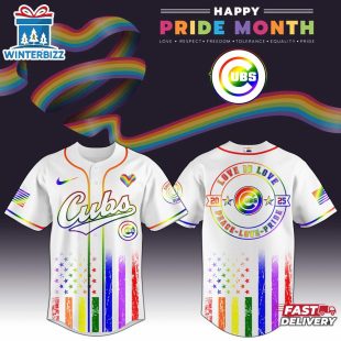 Chicago Cubs MLB x Happy Pride Month Baseball Jersey Shirts Gift For Fan