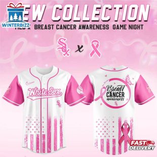 Chicago White Sox MLB x Breast Cancer Awareness Baseball Jersey Shirt