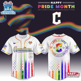 Cleveland Guardians MLB x Happy Pride Month Baseball Jersey Shirts Gift For Fan