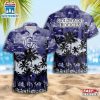 Colorado Rockies Team Tree Pattern Hawaiian Shirt