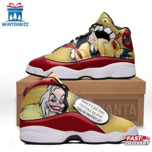 Cruella de Vil Style Air Jordan 13 Shoes