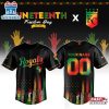 Custom Name And Number Kansas City Royals MLB x Juneteenth Baseball Jersey Shirt