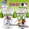 Custom Name And Number Los Angeles Dodgers MLB x Scooby-Doo Cartoon Baseball Jersey Shirt