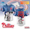 Custom Name And Number Philadelphia Phillies x Peanuts Baseball Jersey Shirt