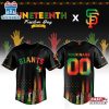 Custom Name And Number San Francisco Giants MLB x Juneteenth Baseball Jersey Shirt
