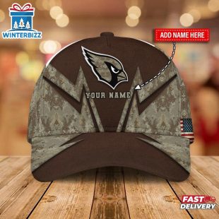 Custom Name Arizona Cardinals Baseball Cap For Fans