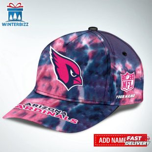 Custom Name Arizona Cardinals Color Baseball Cap For Fans