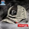 Custom Name Atlanta Falcons Camo Baseball Cap For Fans