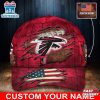 Custom Name Atlanta Falcons Football Team Baseball Cap For Fans