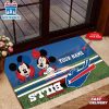 Custom Name Buffalo Bills Mickey Doormat Home Decor