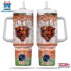 Custom Name Chicago Bears NFL Tumbler 40Oz Handle