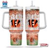 Custom Name Cincinnati Bengals NFL Tumbler 40Oz Handle