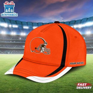 Custom Name Cleveland Browns NFL Basic Baseball Cap For Fans
