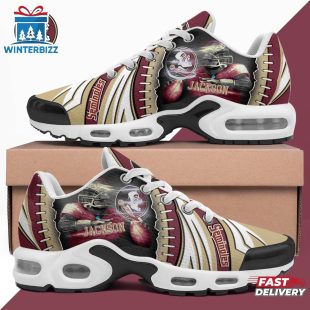 Custom Name Florida State Seminoles NCAA Sport Air Max Plus Shoes