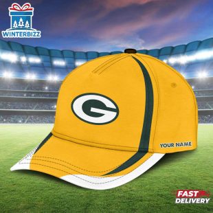 Custom Name Green Bay Packers NFL Basic Baseball Cap For Fans