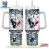 Custom Name Houston Texans NFL Team Tumbler 40Oz Handle