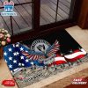 Custom Name Las Vegas Raiders Eagle Doormat Home Decor