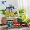 Custom Name Michigan Wolverines Tumbler 40Oz Handle