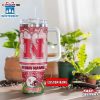 Custom Name Nebraska Cornhuskers Tumbler 40Oz Handle