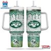 Custom Name New York Jets NFL Team Tumbler 40Oz Handle