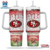Custom Name San Francisco 49ers NFL Tumbler 40Oz Handle