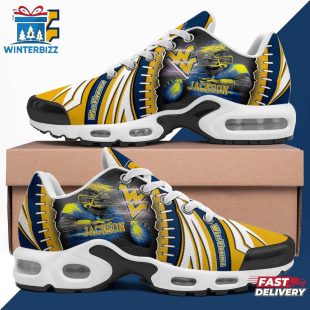 Custom Name West Virginia Mountaineers NCAA Sport Air Max Plus Shoes