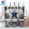 Dallas Cowboys NFL Fingerprint Effect Tumbler 40Oz With Handle