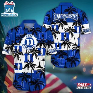 Duke Blue Devils Summer Aloha Hawaiian Shirt Gift For Fans