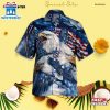 Eagle American Flag Cool Hawaiian Shirt