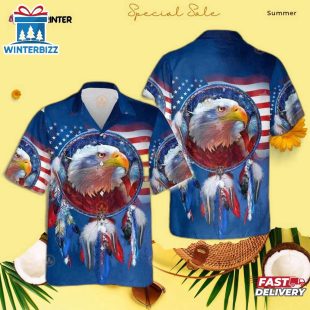 Eagle Dreamcatcher Cool Hawaiian Shirt