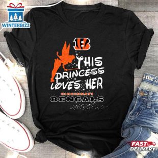 Fairy Cincinnati Bengals NFL 2D T-Shirt For Fans