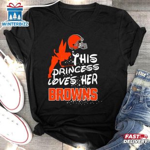 Fairy Cleveland Browns NFL 2D T-Shirt For Fans