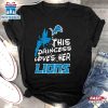 Fairy Detroit Lions NFL 2D T-Shirt For Fans