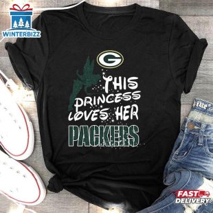 Fairy Green Bay Packers NFL 2D T-Shirt For Fans