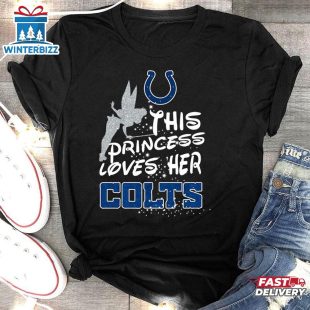 Fairy Indianapolis Colts NFL 2D T-Shirt For Fans