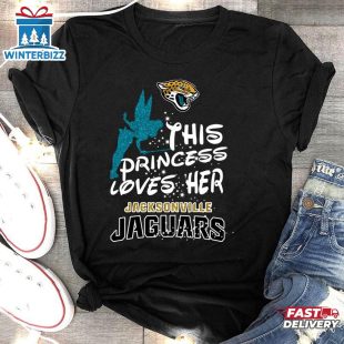 Fairy Jacksonville Jaguars NFL 2D T-Shirt For Fans
