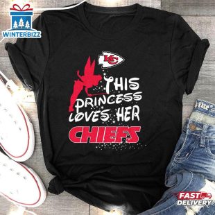 Fairy Kansas City Chiefs NFL 2D T-Shirt For Fans