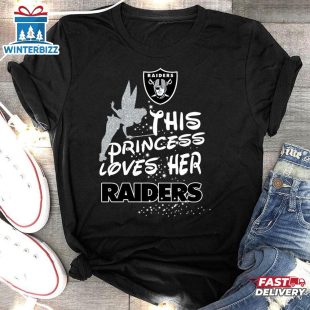 Fairy Las Vegas Raiders NFL 2D T-Shirt For Fans