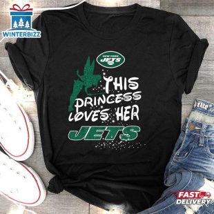 Fairy New York Jets NFL 2D T-Shirt For Fans