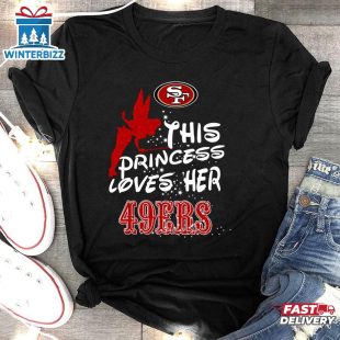 Fairy San Francisco 49ers NFL 2D T-Shirt For Fans
