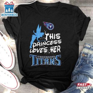 Fairy Tennessee Titans NFL 2D T-Shirt For Fans