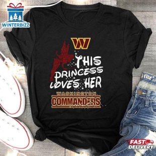 Fairy Washington Commanders NFL 2D T-Shirt For Fans