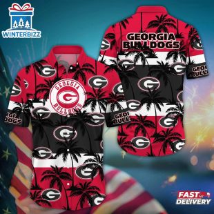 Georgia Bulldogs Summer Aloha Hawaiian Shirt Gift For Fans