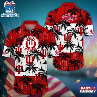 Indiana Hoosiers Summer Aloha Hawaiian Shirt Gift For Fans