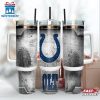 Indianapolis Colts NFL Fingerprint Effect Tumbler 40Oz With Handle