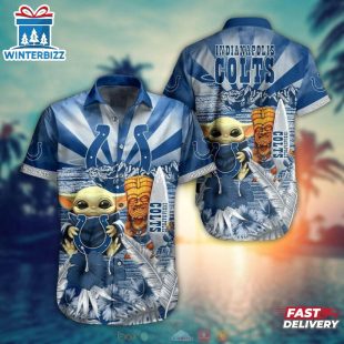 Indianapolis Colts Tropical Spirit Wave Hawaiian Shirt